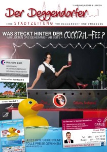 Stadtzeitung "Der Deggendorfer"_Titelthema Juni 2014